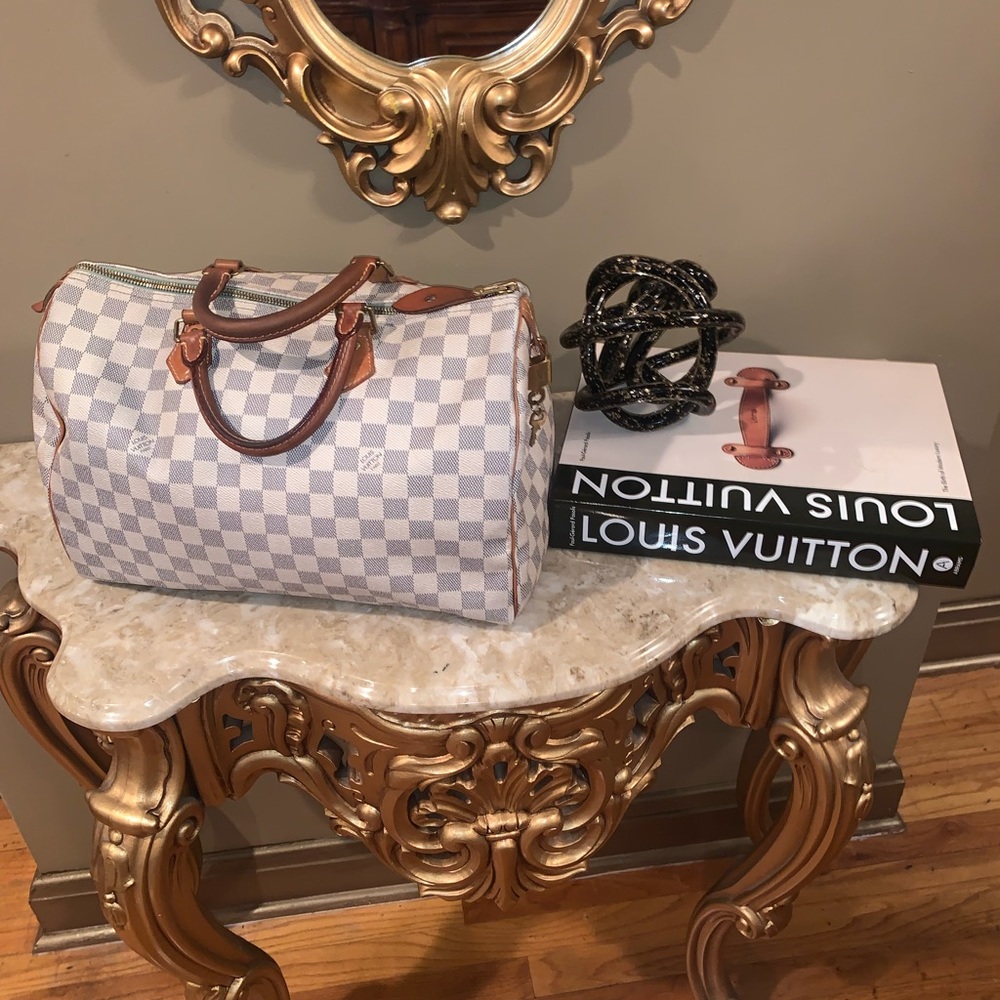 Louis Vuitton Damier Azur Speedy 35